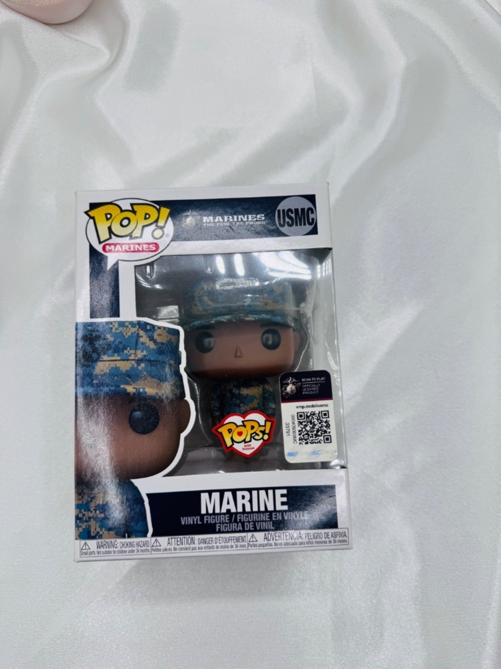 Funko Pop! Marines USMC Marine Vinyl Figure – Pops With Purpose Brown Skin tone - Picture 5 of 9